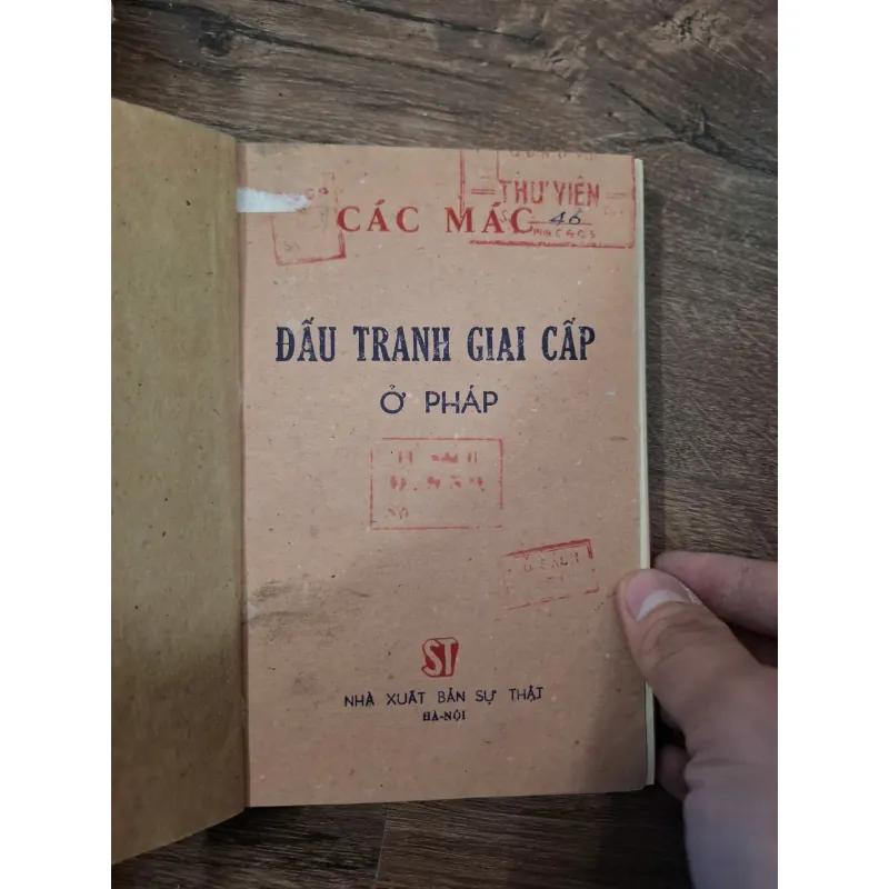 Đấu tranh giai cấp ở Pháp - Các Mác - Lịch sử/Chính trị 728692
