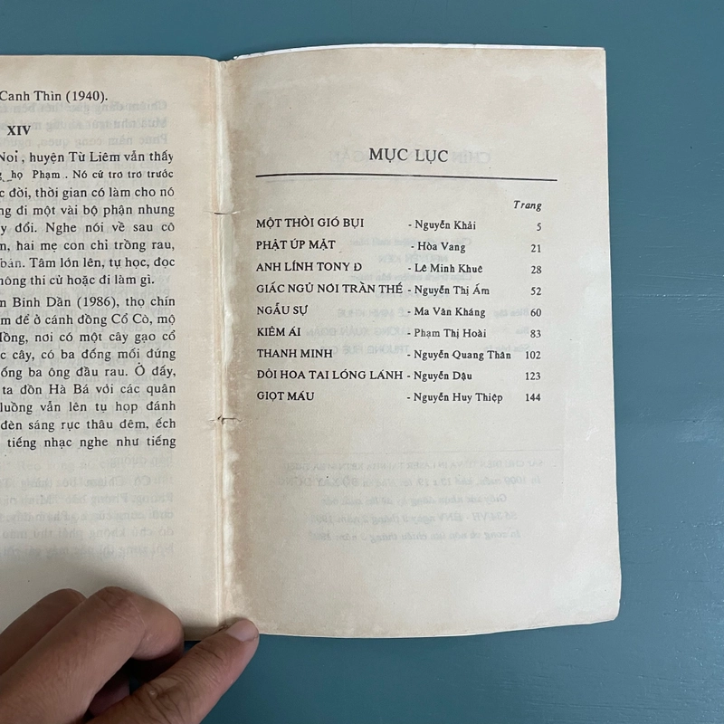 II Tựa sách: 9 Truyện Ngắn - Nhiều tác giả - 1993 451854