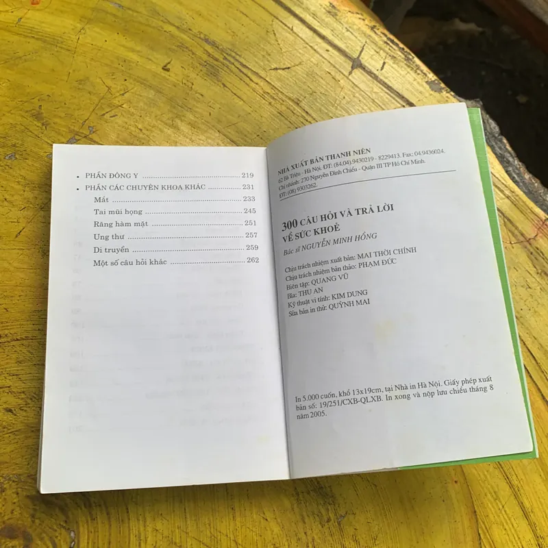 300 CÂU HỎI VÀ GIẢI ĐÁP VỀ SỨC KHOẺ - BÁC SĨ NGUYỄN MINH HỒNG 739603