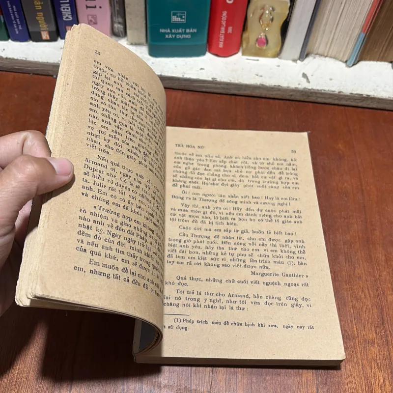 [Gáy Làm Lại] - II Tiểu thuyết: Trà Hoa Nữ - ALEXANDRE DUMAS (Con) - 1987 797164