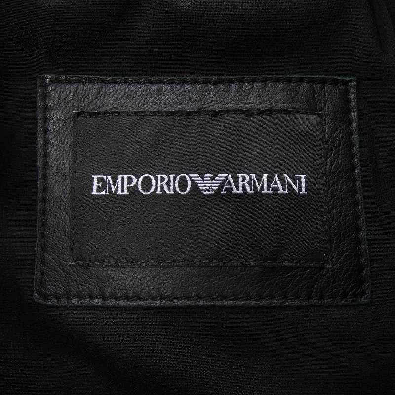 Áo khoác da biker EMPORIO ARMANI - Hàng hiệu Authentic 894469