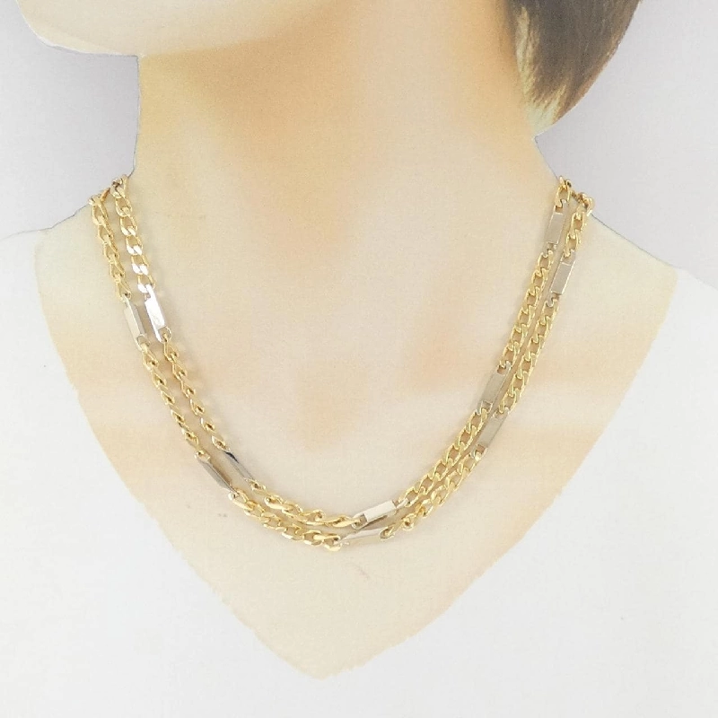 Necklace ウノアエレ 750YG/750WG - Hàng hiệu Authentic 845292