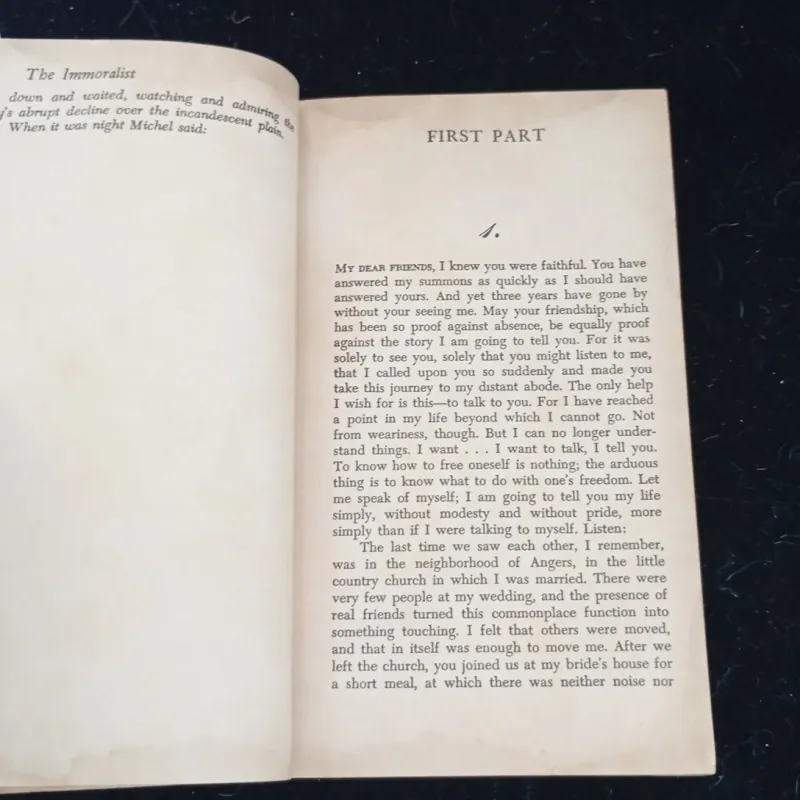 The Immoralist , André Gide 1003310