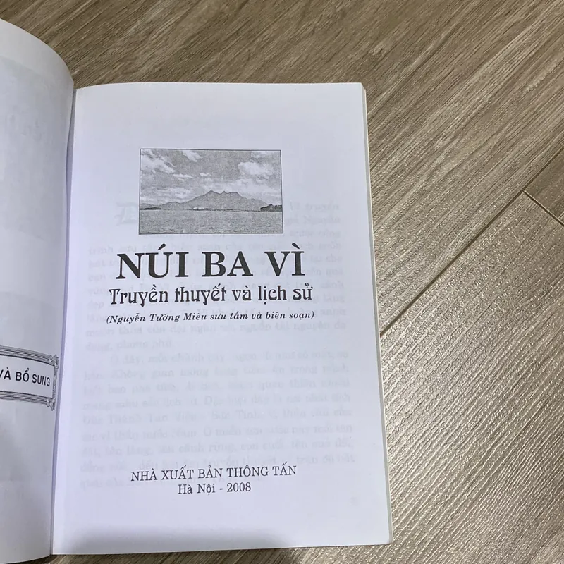 NÚI BA VÌ, TRUYỀN THUYẾT VÀ LỊCH SỬ (XB 2008) 597054