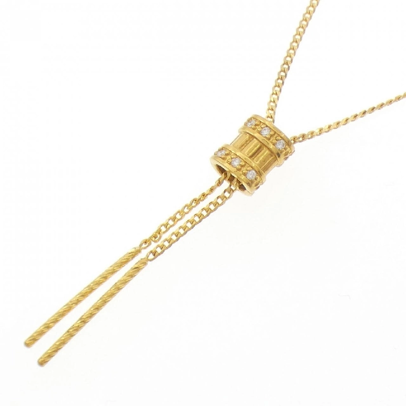 K24YG Dây chuyền kim cương 0.03CT - Hàng hiệu Chính hãng 858418