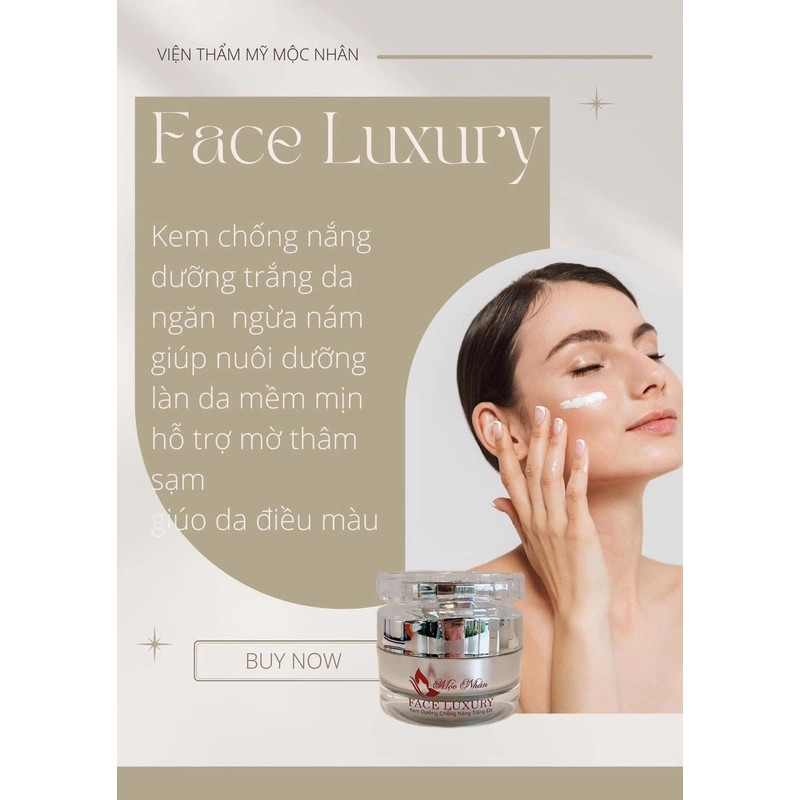 Kem face chống nắng ban ngày Mộc nhân chính hãng 529682