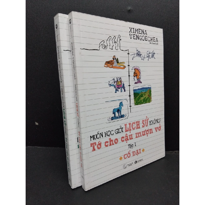 Bộ 2 tập Muốn học giởi lịch sử không? Tớ cho cậu mượn vở mới 90% bẩn nhẹ 2022 HCM1008 Ximena Vengoechea LỊCH SỬ - CHÍNH TRỊ - TRIẾT HỌC 199751