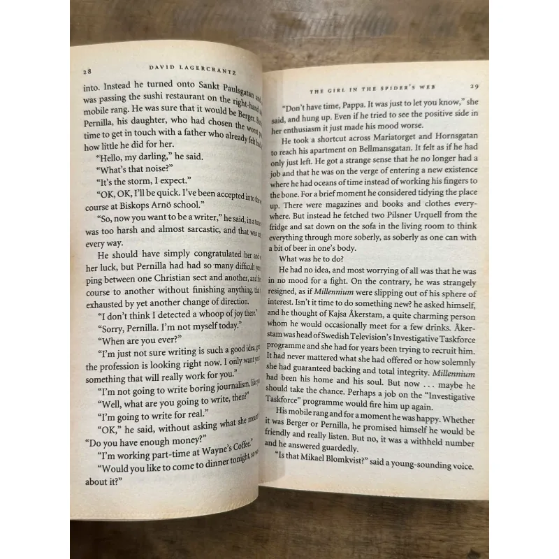 The Girl in the Spider's Web - David Lagercrantz 735430
