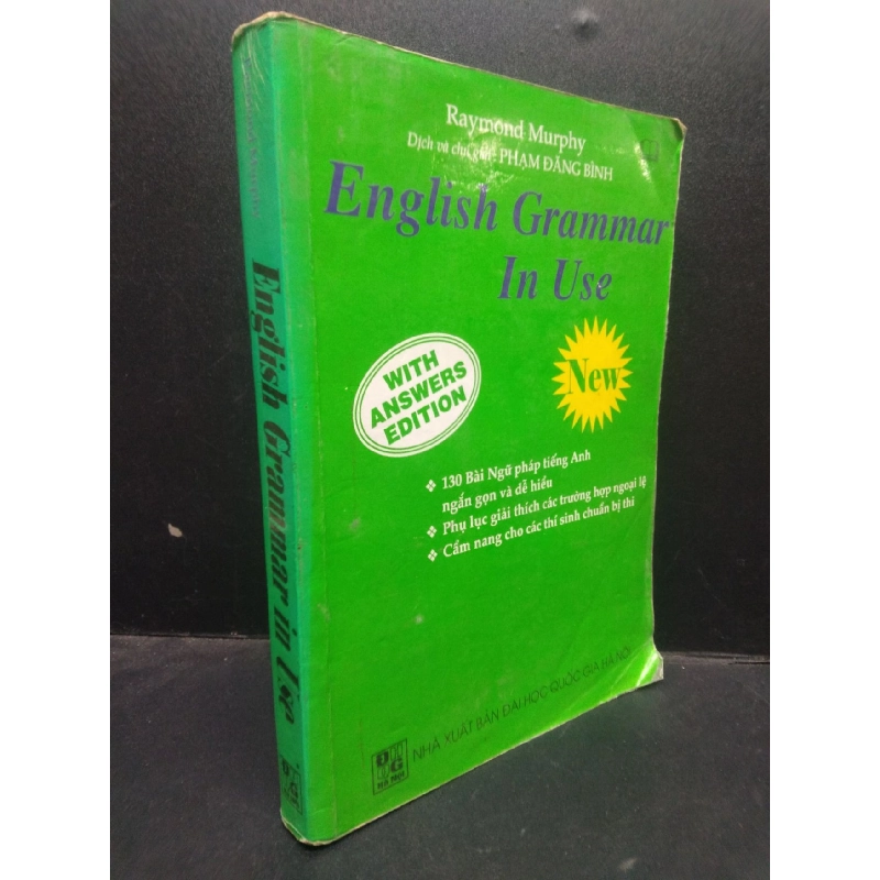 English Grammar in Use - Raymond Murphy 1999 mới 60% bẩn ố vàng mốc có viết HCM1504 ngoại ngữ, học thuật 913887