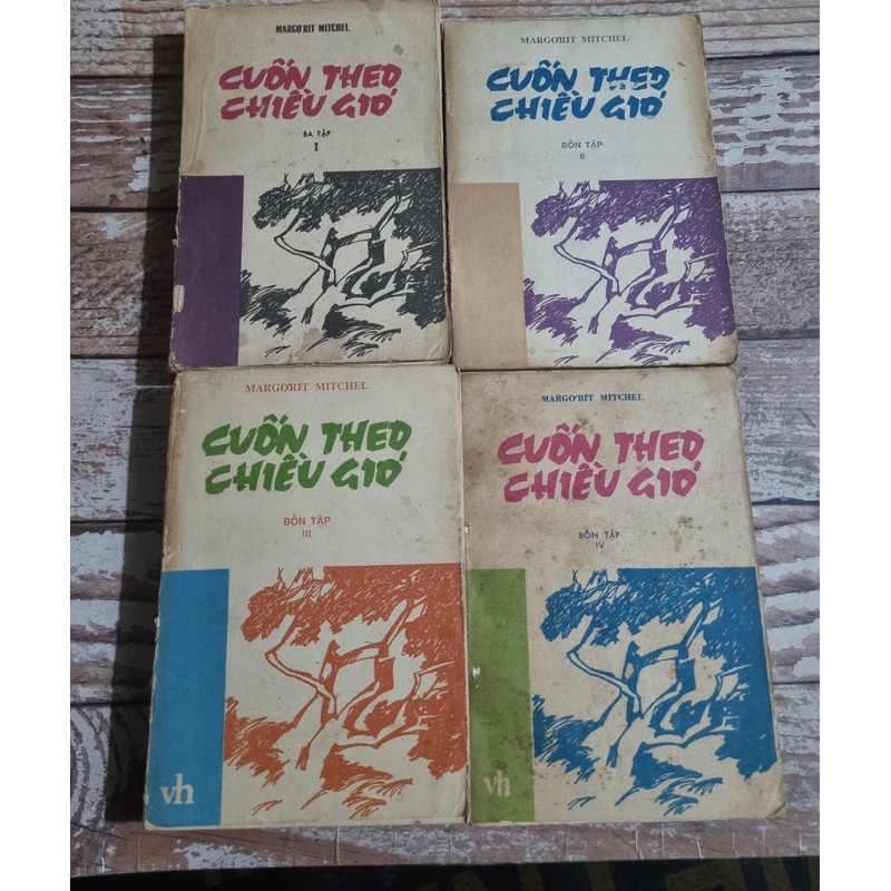 Cuốn theo chiều gió, 4 tập, 1989, Dương Tường dịch  164883