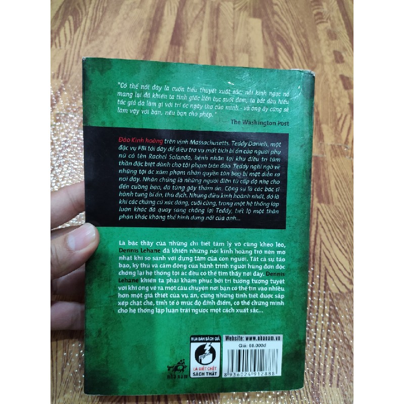 Tiểu thuyết Đảo Kinh Hoàng - Shutter Island còn tốt 59436