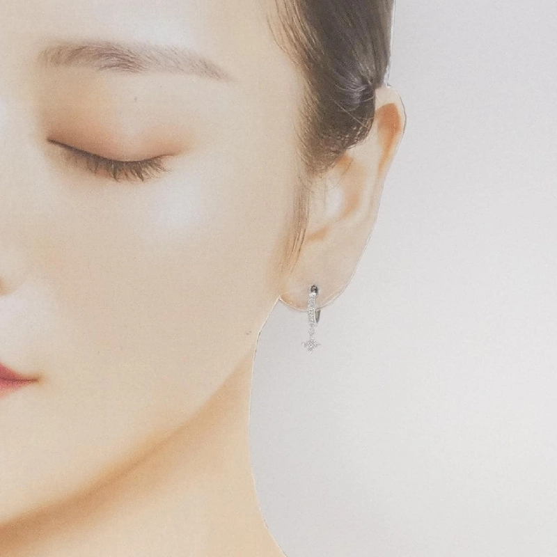 K14WG Bông tai Kim cương Hoa 0.22CT - Hàng hiệu Chính hãng 867357