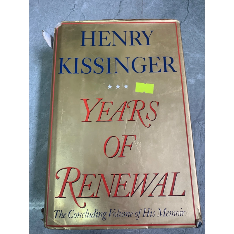 HENRY KISSINGER - YEAR OF RENEWAL  274529