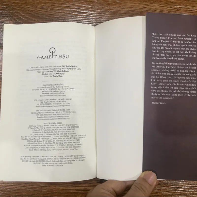 Gambit hậu - Walter Tevis (7) 1021851