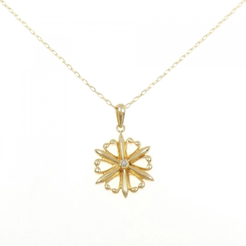 K18YG Dây chuyền kim cương - Hàng hiệu Authentic 859886