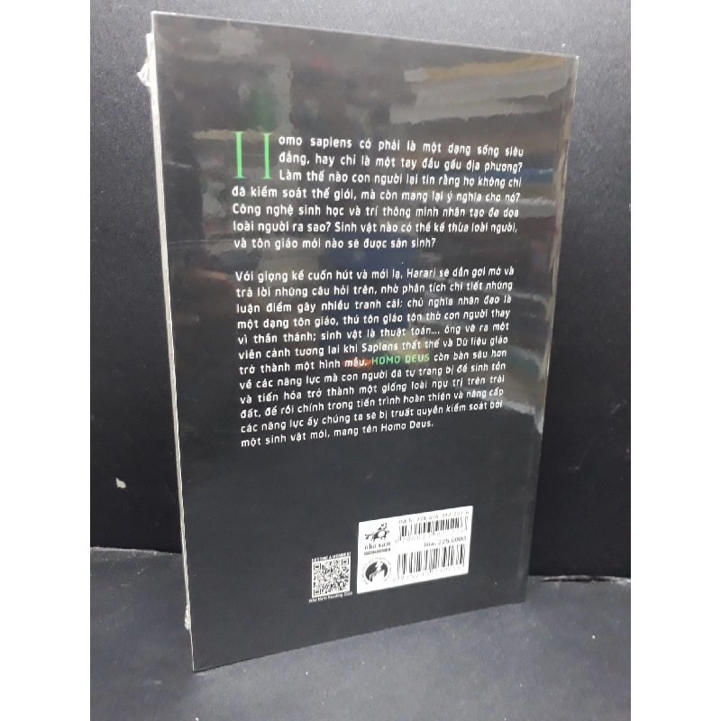 Homo Deus Lược sử tương lai mới 100% HCM1406 Yuval Noah Harari SÁCH LỊCH SỬ - CHÍNH TRỊ - TRIẾT HỌC 915374