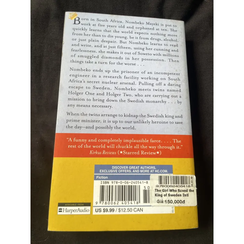 THE GIRL WHO SAVED THE KING OF SWEDEN-JONAS JONASSON 1025954