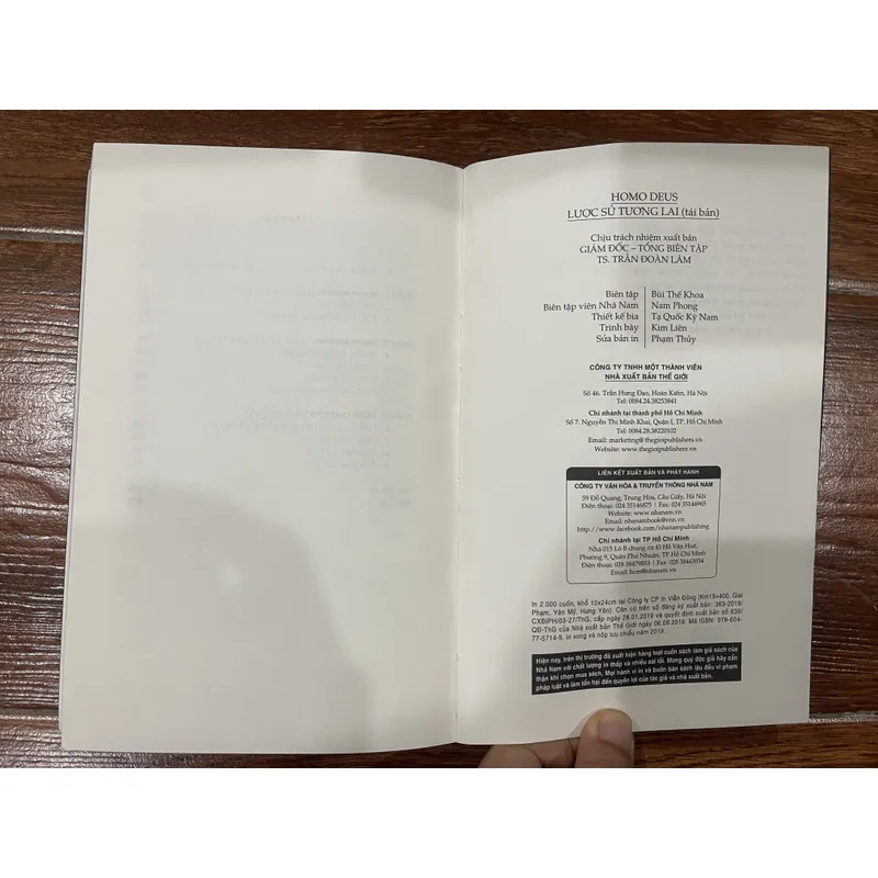 Homodeus Lược sử tương lai - Yuval Noah Harari (k3) 603745