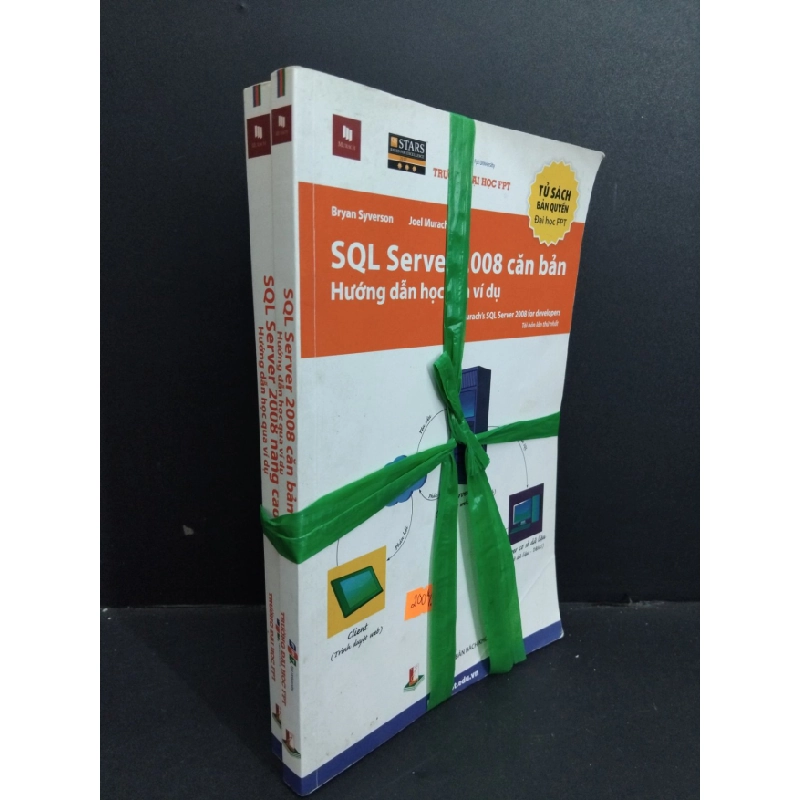 [Phiên Chợ Sách Cũ] Bộ 2 quyển SQL Server 2008 căn bản và nâng cao - Hướng dẫn học qua ví dụ 2303 429030