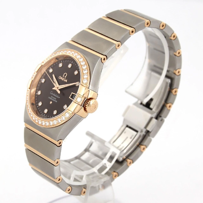 Đồng hồ Omega Constellation Brush RG Combi/D･11P 123.25.35.20.63.001 SSxPG tự động - Hàng hiệu Chính hãng 883600