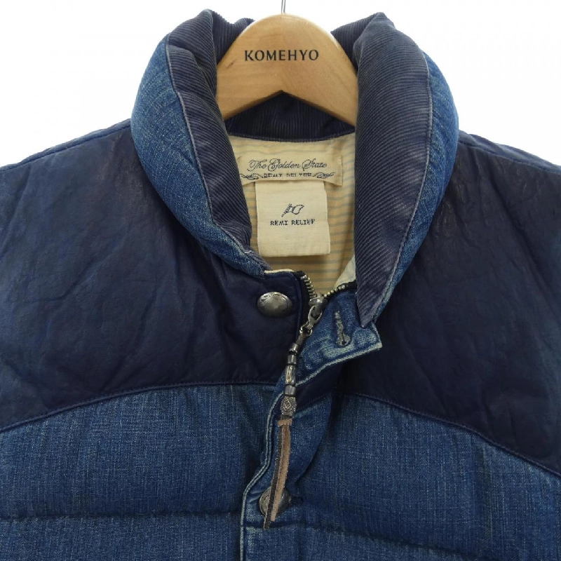 Áo gile lông vũ REMI RELIEF - Hàng hiệu Authentic 904981