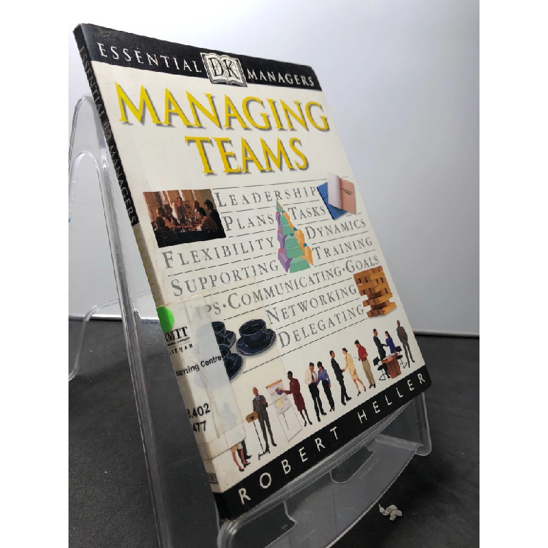 Managing teams DK Essential Managers mới 85% bẩn nhẹ Robert Heller HPB1908 NGOẠI VĂN 222128