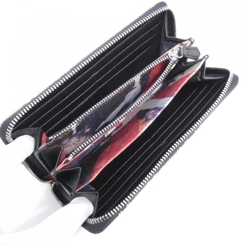 Ví da tròn zip cổ điển Vivienne Westwood 51060058W - Hàng hiệu Authentic 806221