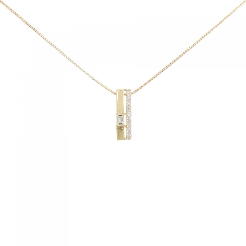 K18YG Dây chuyền kim cương 0.12CT - Hàng hiệu Chính hãng 861480