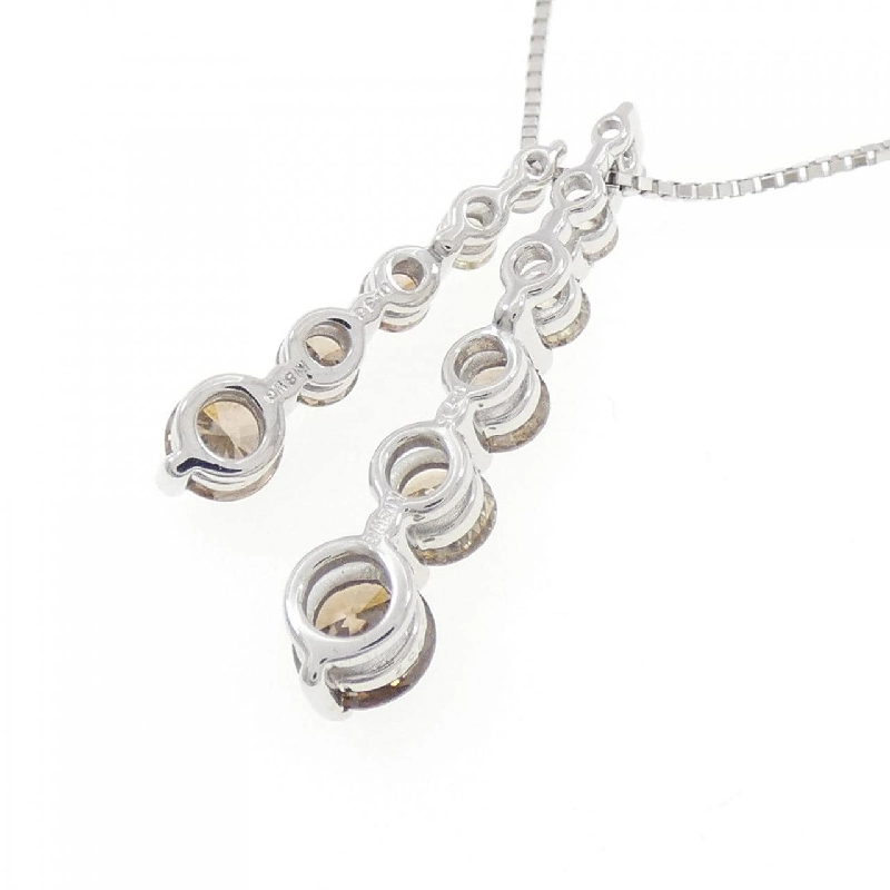 Dây chuyền kim cương K18WG 0.38CT - Hàng hiệu Chính hãng 864656