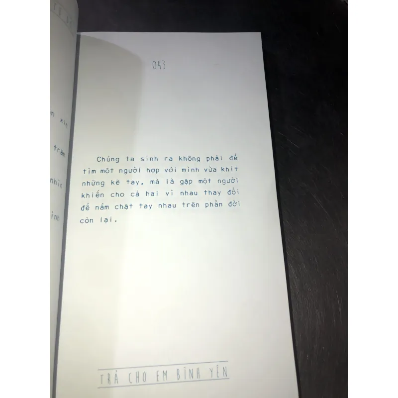 Trả cho anh tự do, trả cho em bình yên - Trí 792419