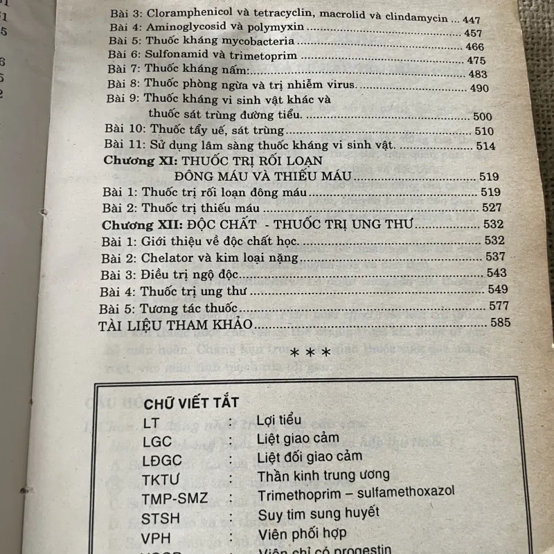 Trắc nghiệm dược lực học, 580 trang  795816