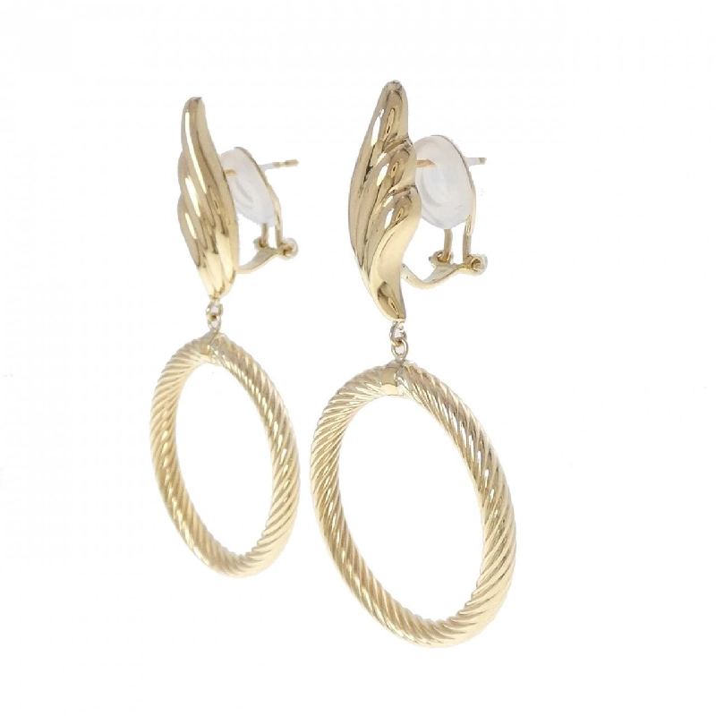 K18YG Bông tai - Hàng hiệu Authentic 870989