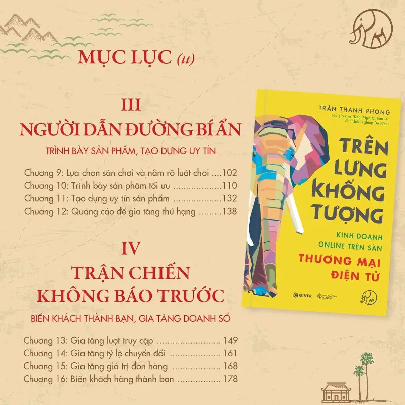 Trên Lưng Khổng Tượng - Trần Thanh Phong - GIVER BOOKS - MARKETING KINH DOANH 595499
