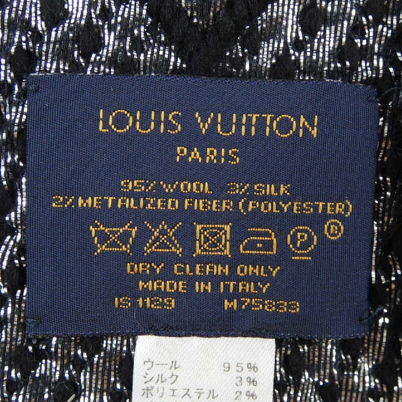 Khăn quàng LOUIS VUITTON Logo Mania M75833 - Hàng hiệu Chính hãng 833774