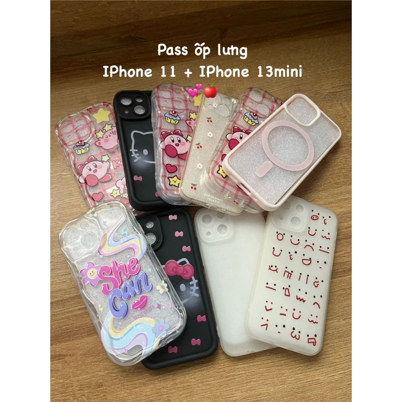 Ốp lưng iphone 11 và iphone 13 mini như mới 319670