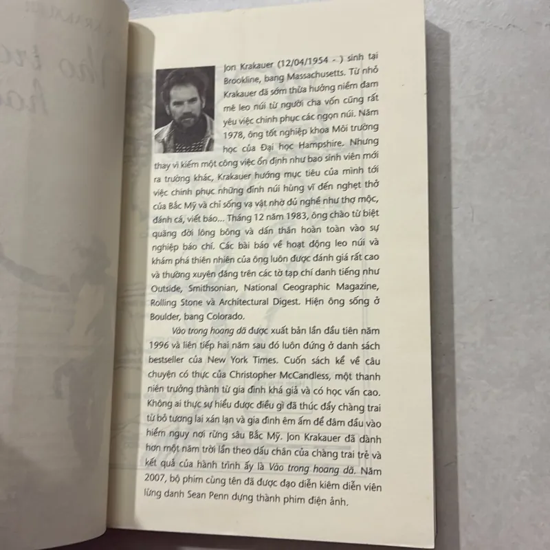 Vào trong hoang dã - Jon Krakauer (t01) 751027