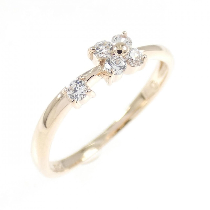 Nhẫn Cubic Flower K10PG - Hàng hiệu Authentic 852329