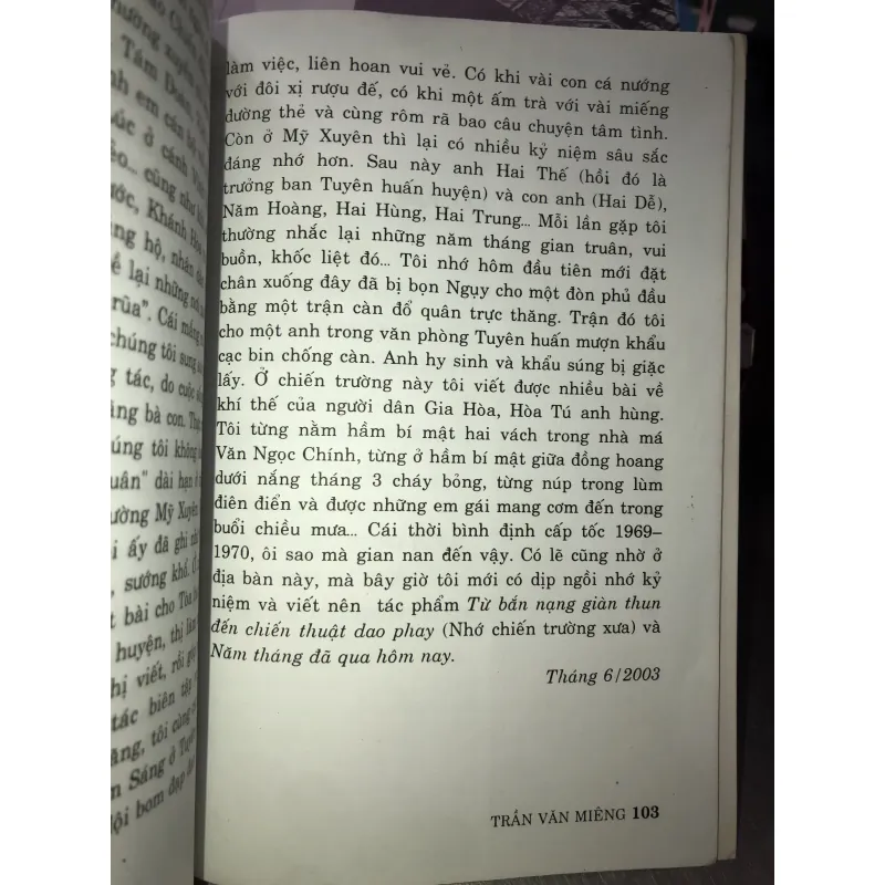 Năm tháng đã qua - Trần Văn Miêng 1007118