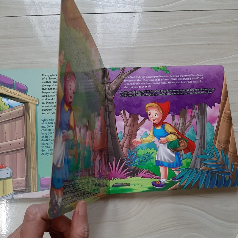 Cô bé quàng khăn đỏ (song ngữ Anh - Việt) 325626