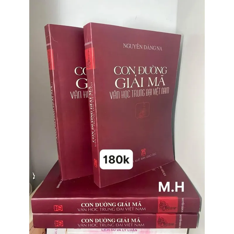 CON ĐƯỜNG GIẢI MÃ VĂN HỌC TRUNG ĐẠI VIỆT NAM - NGUYỄN ĐĂNG NA  590577