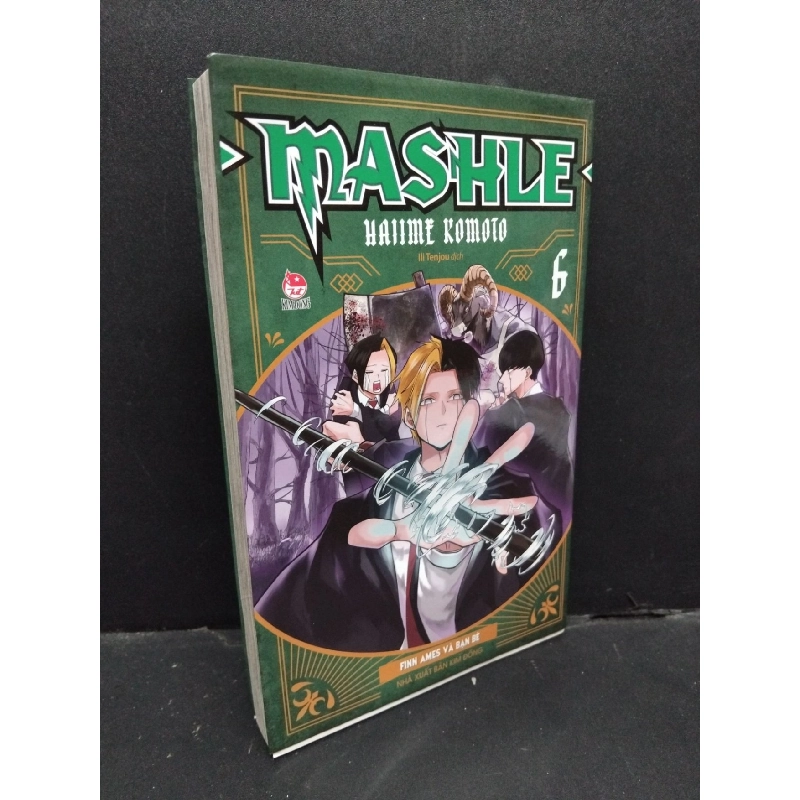 Mashle tập 6 Finn Ames và bạn bè Hajime Komoto mới 90% ố nhẹ 2024 HCM.ASB0711 917979