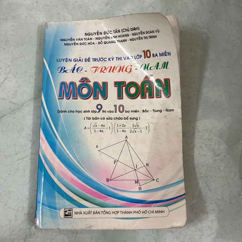 Luyện giải đề thi trước kỳ thi vào lớp 10 ba miền môn toán 1034126