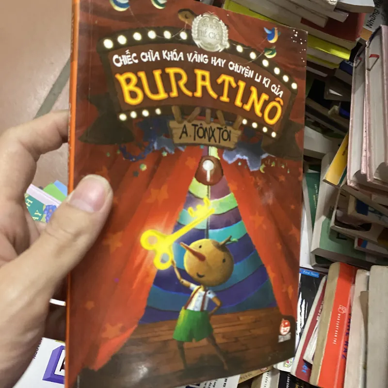 Sách Chiếc chìa khóa vàng hay chuyện ly kỳ của Bu ra ti nô 312359