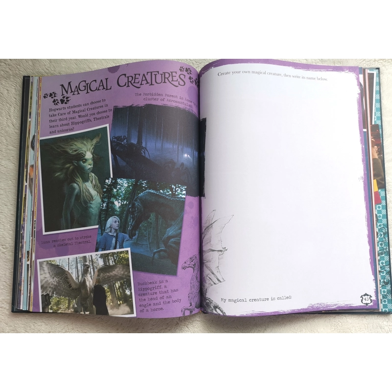 HOGWARTS 
A CINEMATIC YEARBOOK : IMAGINE ,DRAW ,CREATE  383794