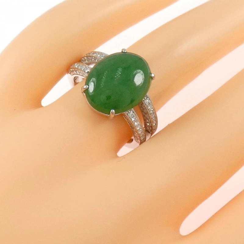 Nhẫn Ngọc Bích PT900 5.77CT - Hàng hiệu Chính hãng 851137