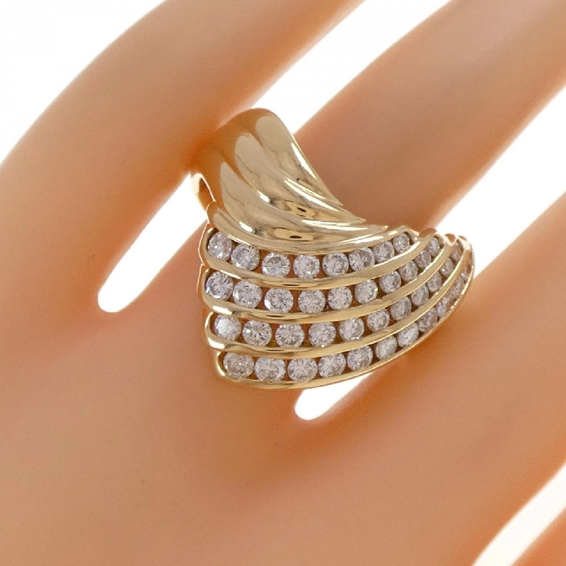 Nhẫn kim cương K18YG 1.34CT - Hàng hiệu Authentic 850148