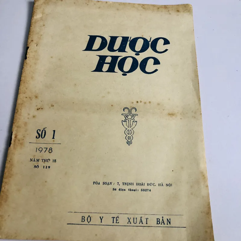 5 CUỐN BÁO Y HỌC THỰC HÀNH - DƯỢC HỌC  700899
