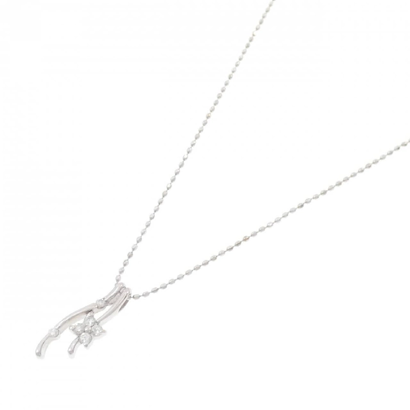 Dây chuyền kim cương K18WG 0.08CT - Hàng hiệu Chính hãng 859912