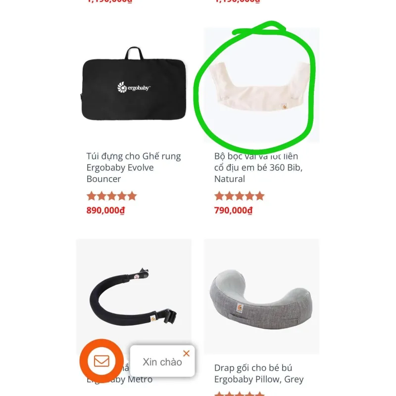 Địu Ergobaby Omni 360 cool mesh auth 797787