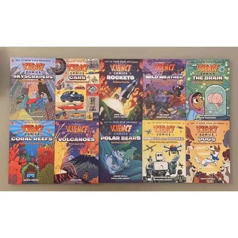 Science Comics (Sách nhập) - Full bộ 32 quyển mới nhất 1038292